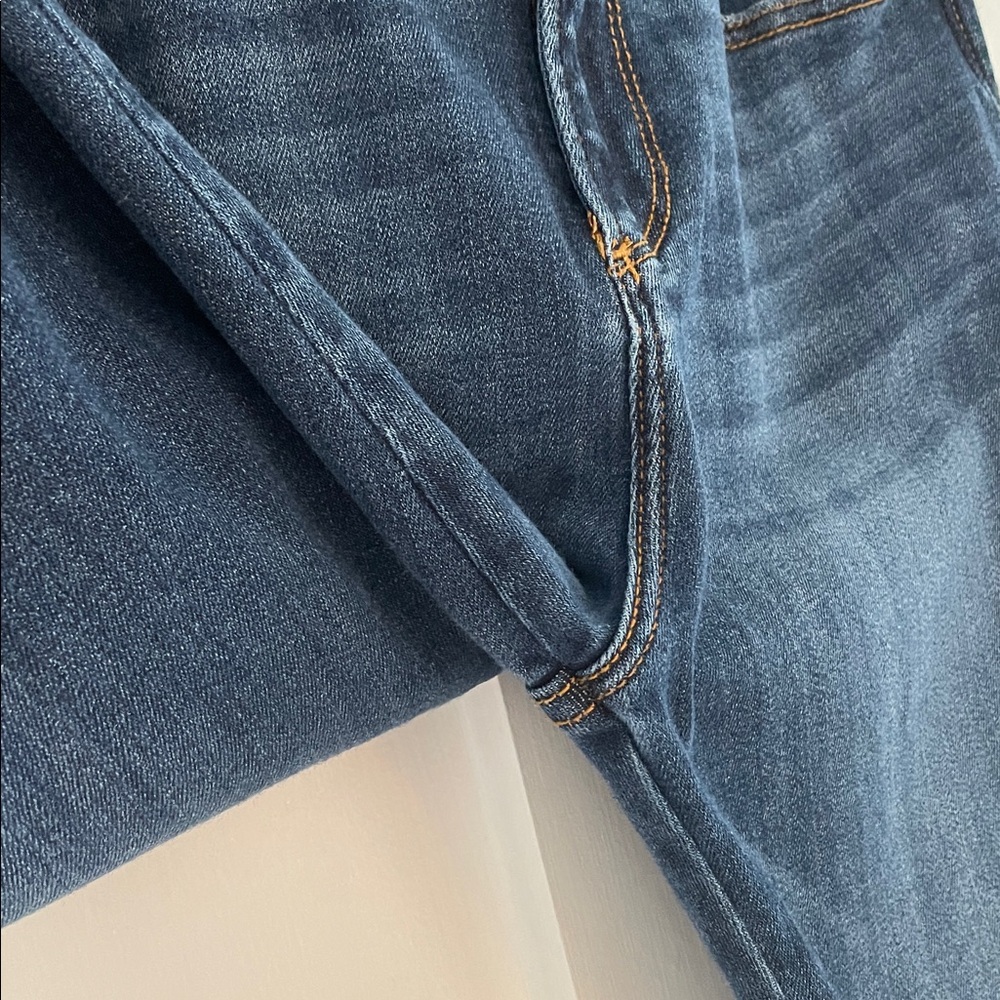 DRIFTWOOD Jackie Rose Floral Embroidered Distressed Mid-Rise Skinny Jean Size 30 - Picture 6 of 12